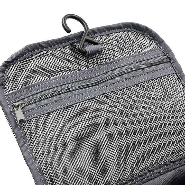 Practical Toiletry Bag with Hook Bowlift