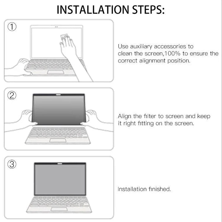 BowLift | Magnetic Privacy Screen Protector for Macbook