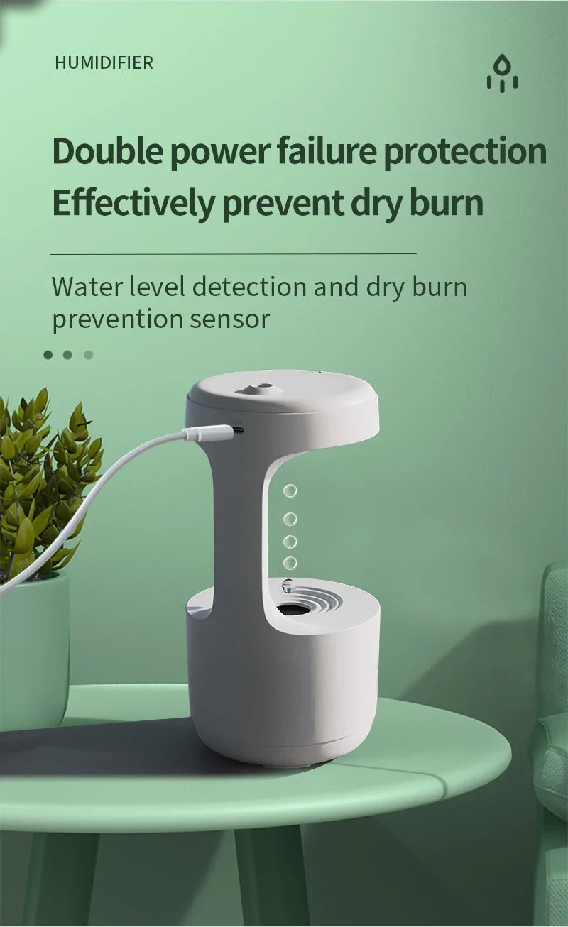 BowLift | Anti-Gravity Droplet Humidifier
