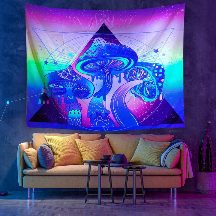 BowLift | Colorful Glowing Luminous Tapestry
