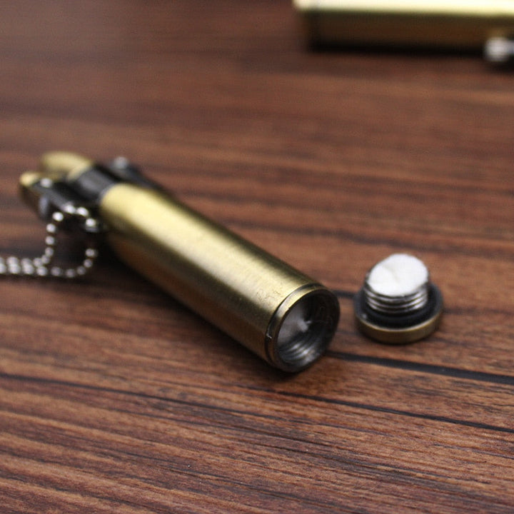 Jet Power Retro Metal Keychain Lighter | Bowlift