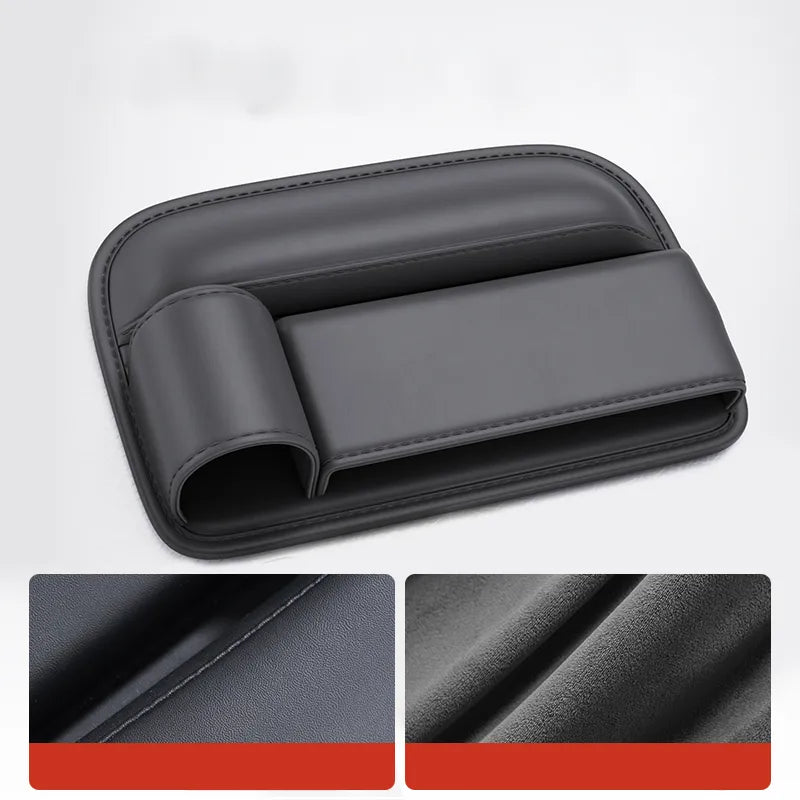 BowLift | Universal Leather Seat Gap Cup Holder Car Organizer