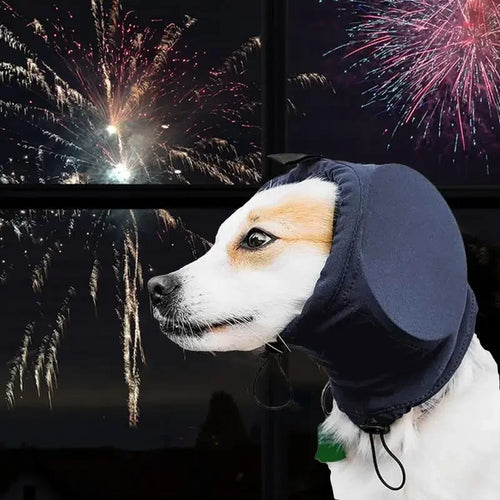 BowLift | Noise-Suppressing Dog Ear Protectors | Comfortable, Breathable & Ideal for Fireworks and Thunderstorms