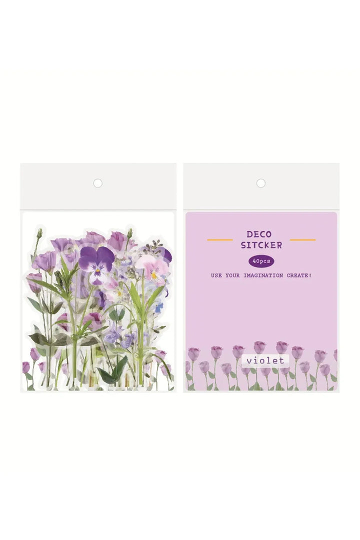 floral scrapbooking stickers | Bowlift