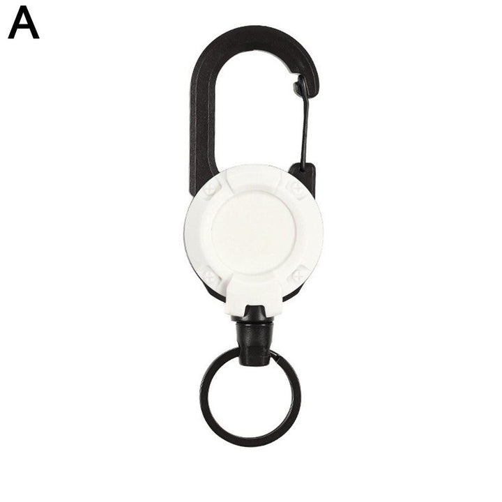 Heavy Duty Retractable Pull Practical Keychain | Bowlift