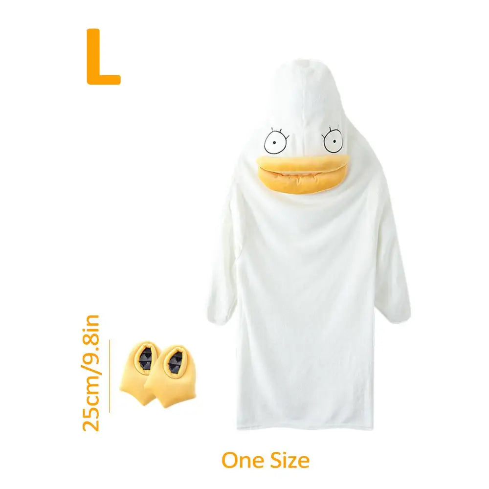 BowLift | Confused Duck Warm Adult Pajamas Costume