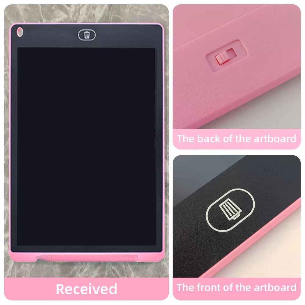 BowLift | 6.5" LCD Drawing Tablet for Kids – Reusable Writing Board & Educational Toy