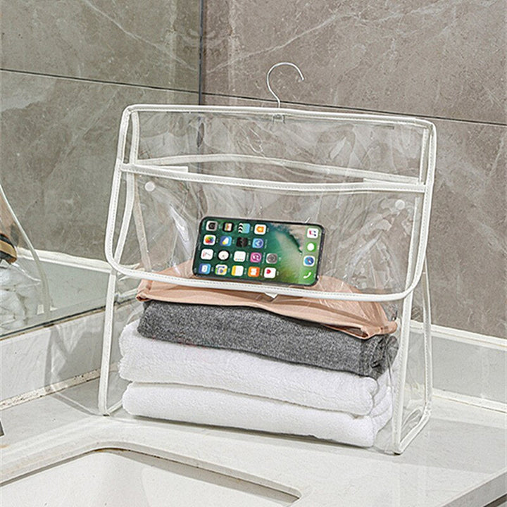 BowLift | Waterproof Transparent Hanging Bathroom Organizer Bag