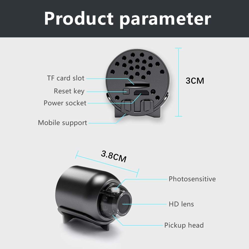 BowLift | 1080P HD Mini Camera