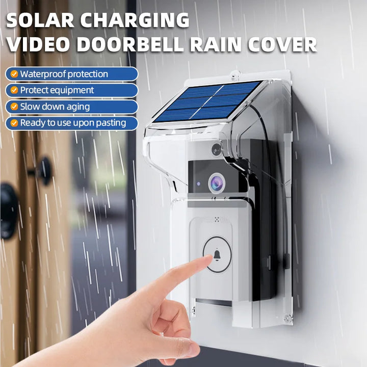 BowLift | SecuraSun DoorCam Wireless HD Video Doorbell with Solar Charging & Wi-Fi | IP65 Waterproof