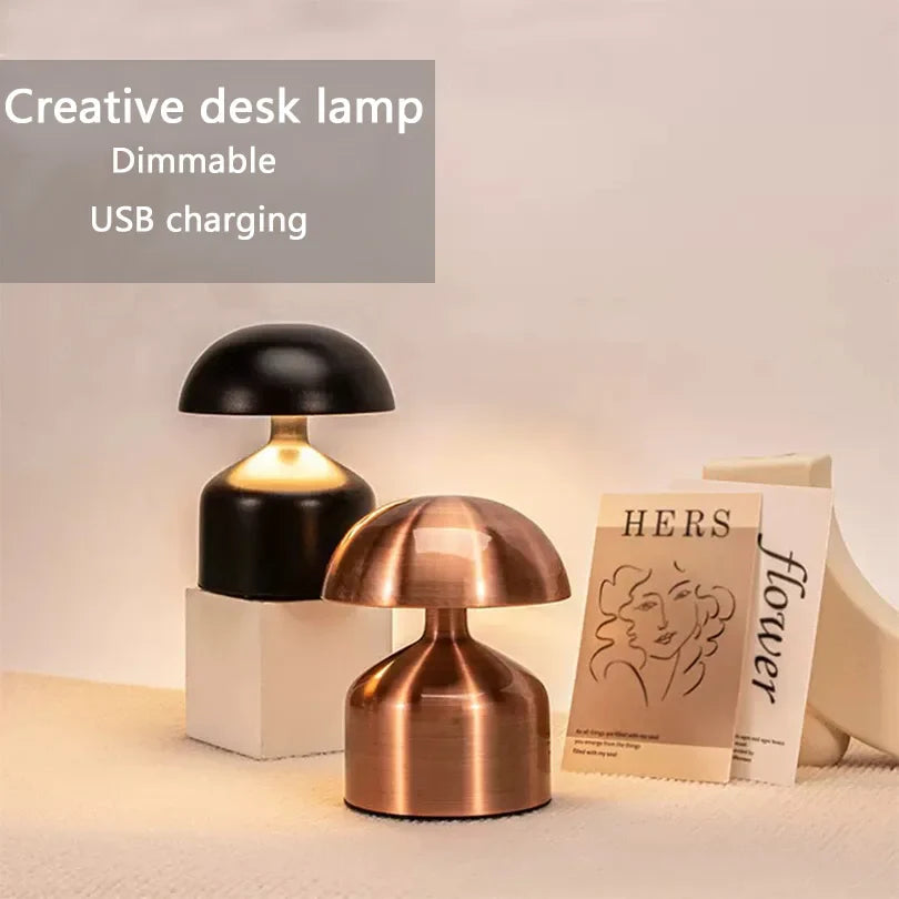 BowLift | LumoVerde LED table lamp | Rechargeable | 3 color temperatures & touch dimmer | 4W | 5V