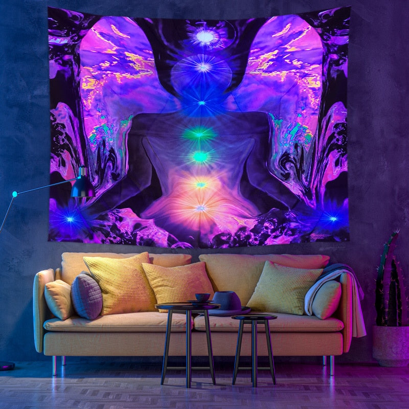 BowLift | Colorful Glowing Luminous Tapestry