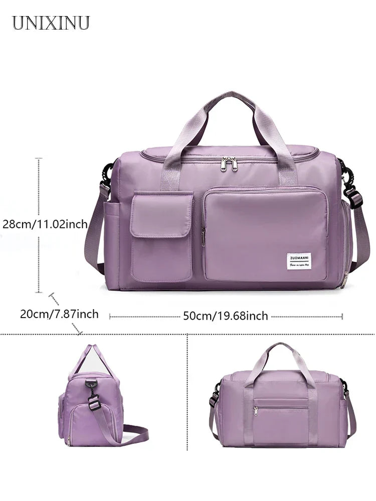 BowLift | Veyora WeekAir | All-in-One Travel Bag | Trolley Loop & Shoe Compartment | 35L