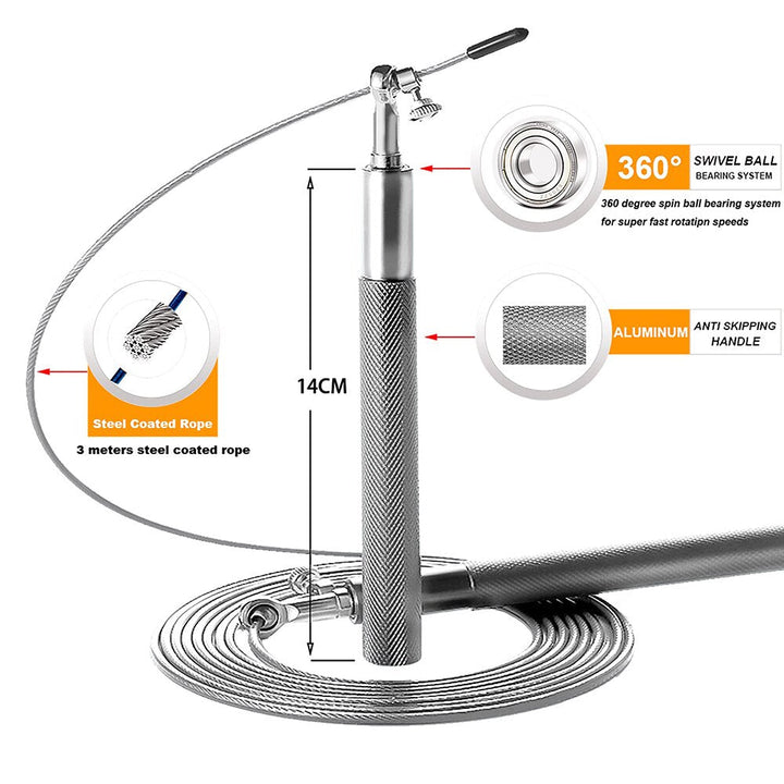 BowLift | Crossfit Speed Jump Rope 360°