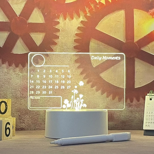 BowLift | Creative Note Board Led Table Lamp