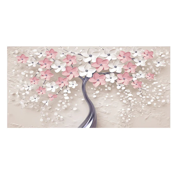 Abstract Floral Big Blossom Petal Tree Wall Art Fine Art Canvas Prints Picture For Living Room Bedroom Salon Art Decor | Bowlift