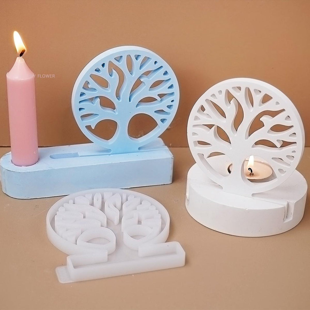 BowLift | Nature-Inspired Tree of Life Candle Stand