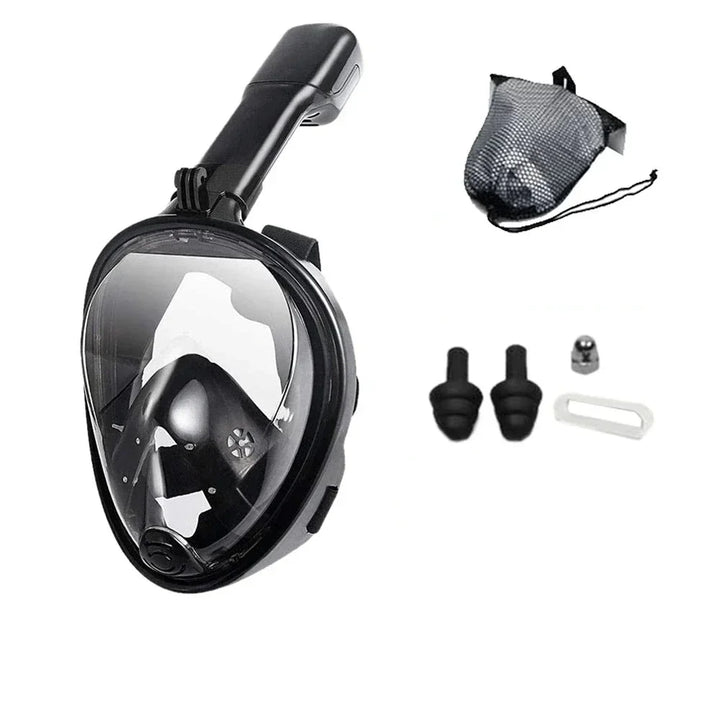 BowLift | Oceavue Snorkel Mask | 180° Full Face | Anti-Fog & Leak Proof | For Kids & Adults