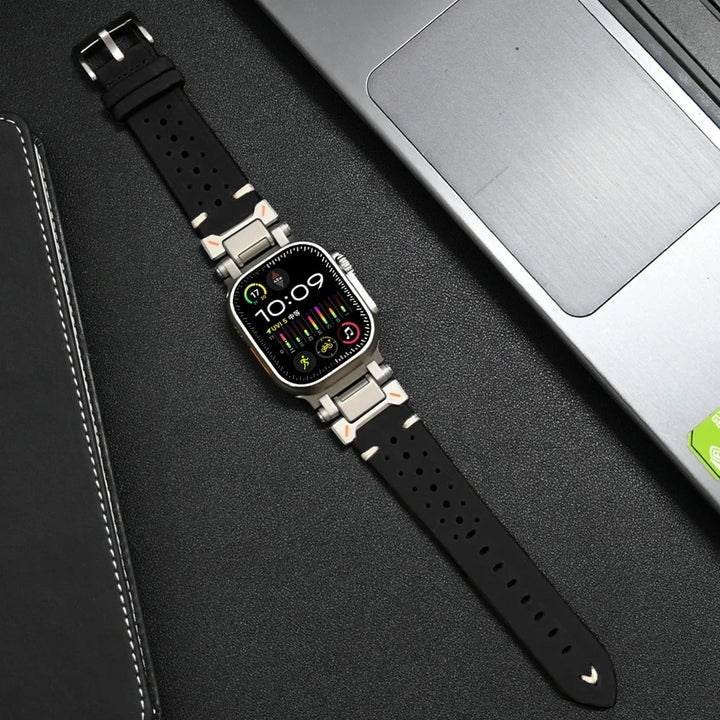 BowLift | Genuine Leather Apple Watch Band – Stylish & Durable Watch Strap for Your Apple Watch