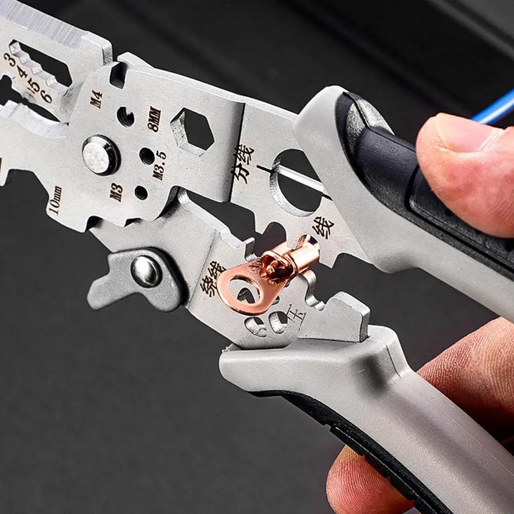 Heavy-Duty Industrial-Grade Multi-Purpose Wire Stripping Tool | Bowlift