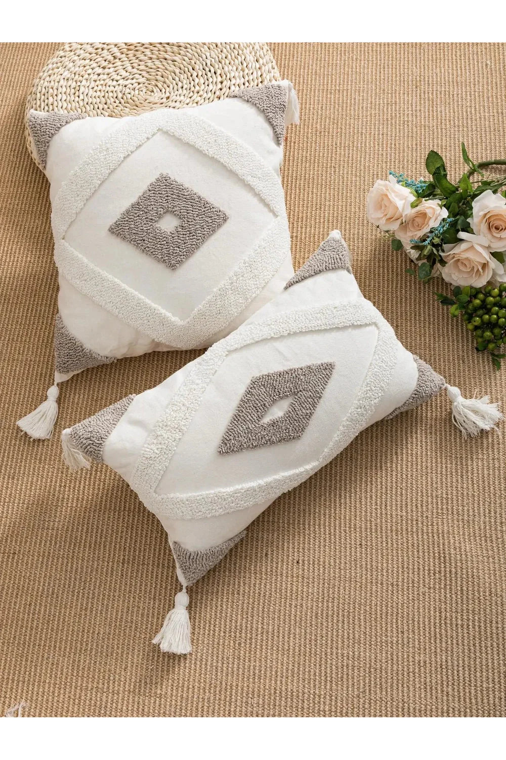Diamond Cotton Pillowcase | Bowlift