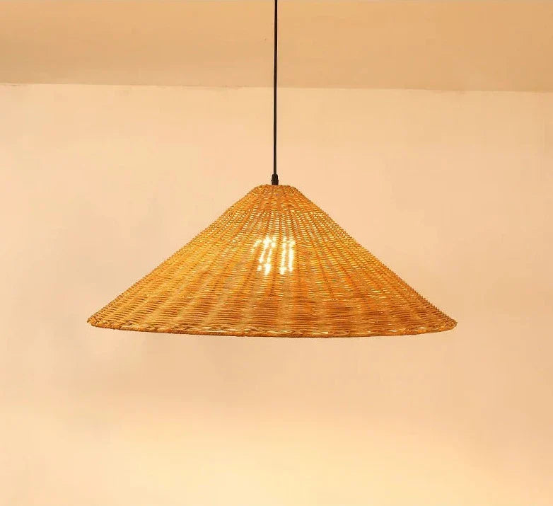 BowLift | Scandinavian LED Pendant Lamp Made of Bamboo