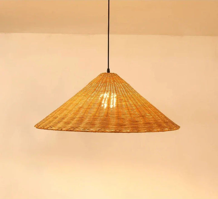 BowLift | Scandinavian LED Pendant Lamp Made of Bamboo