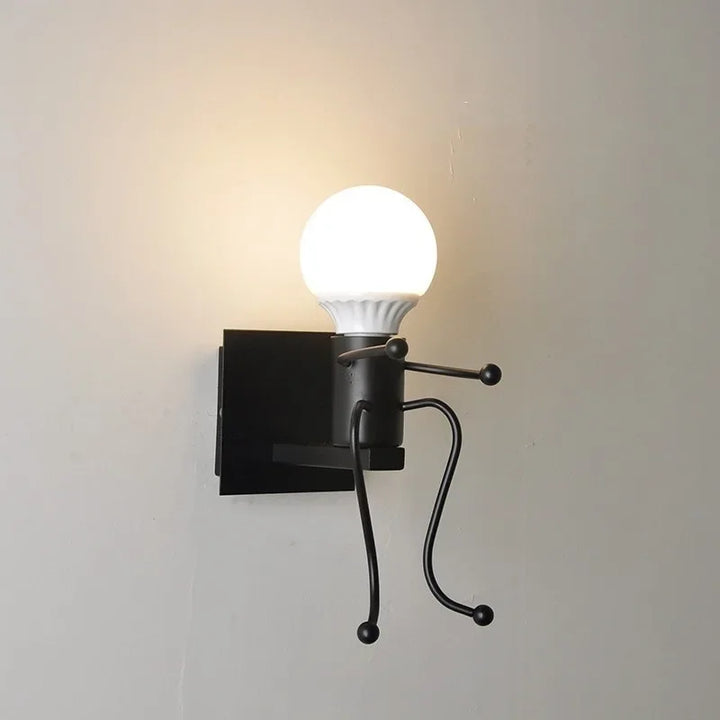 LumiKids - Playful LED Wall Lamp for Children Bowlift