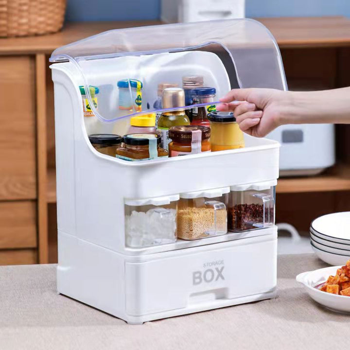 BowLift | MultiFunctional Double Rack Spice Organizer