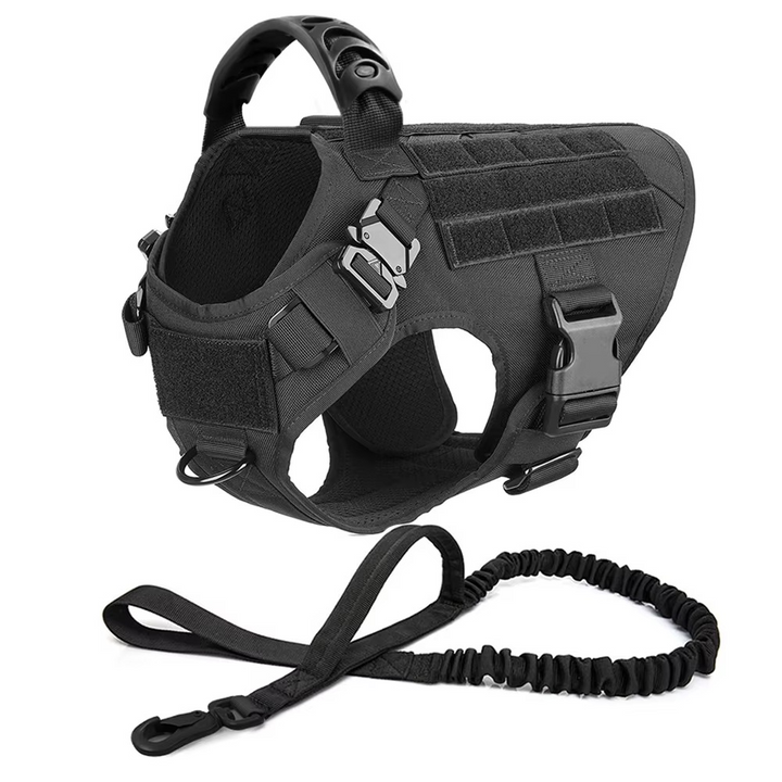 BowLift | Tactical Dog Harness and Leash Set for Medium and Large Dogs