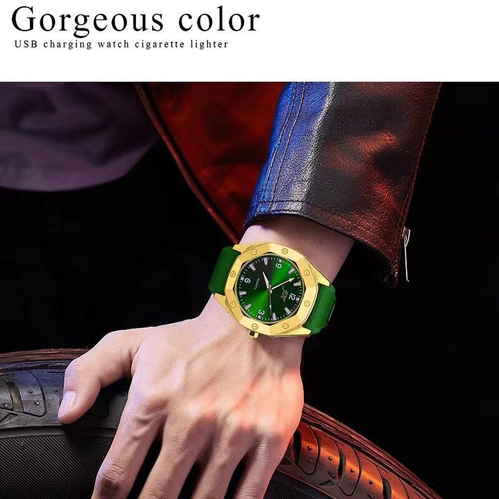 BowLift | Creative USB Charging Flameless Spark Lighter Watch