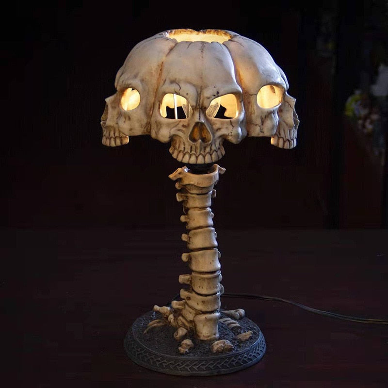 BowLift | Skeleton Skull Table Lamp