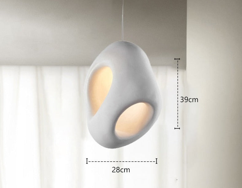 BowLift | Modern Creative LED Pendant Lamp Wabi Sabi