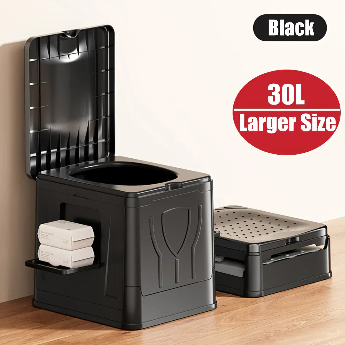 BowLift | GoComfort XL Camping Toilet | Foldable, Hygienic and Practical