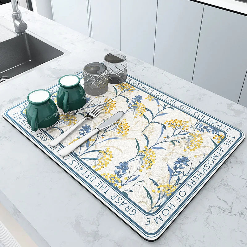 BowLift | Kitchen Countertop Water Absorbent Mat