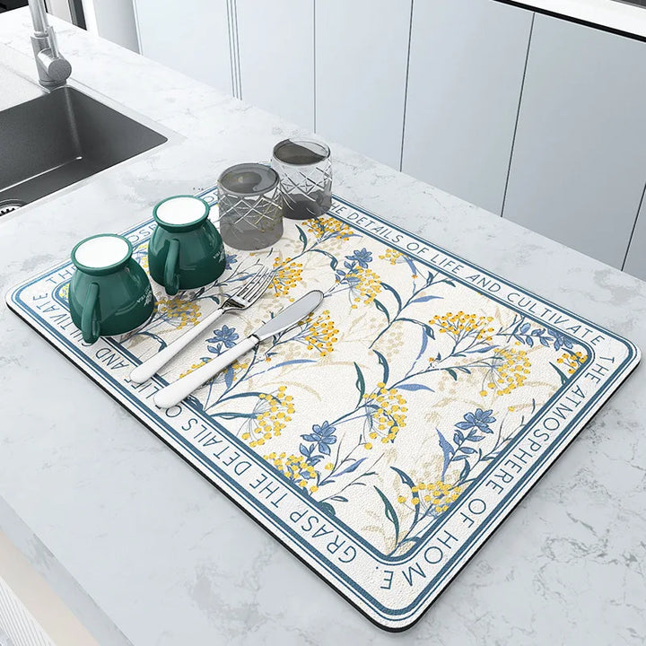 BowLift | Kitchen Countertop Water Absorbent Mat