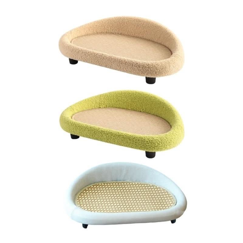 BowLift | Stylish Cat Bed with Scratching Area & Cuddly Pillow
