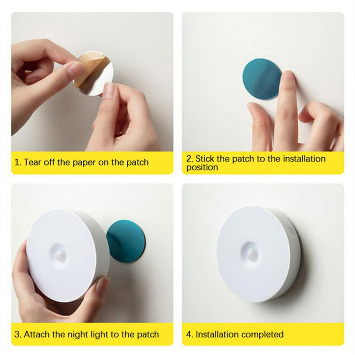 BowLift | Sticky LED Motion Sensor Mini Night Lamp