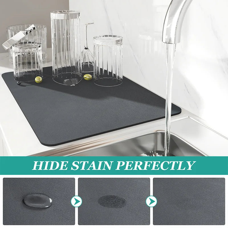 BowLift | Kitchen Countertop Water Absorbent Mat