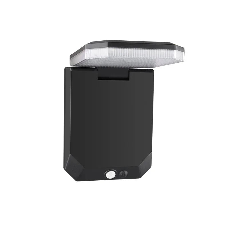 BowLift | Solayra FoldWall Solar Wall Light | 3 Lighting Modes | 120° Tiltable | With Motion Sensor & Dusk Switch
