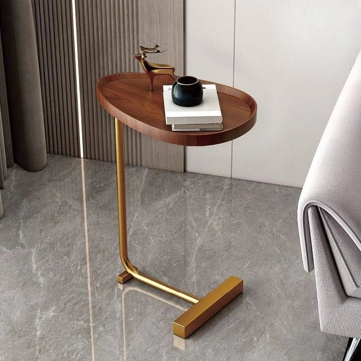 BowLift | C-Shaped Mobile Side Table Ideal for Sofa or Bed