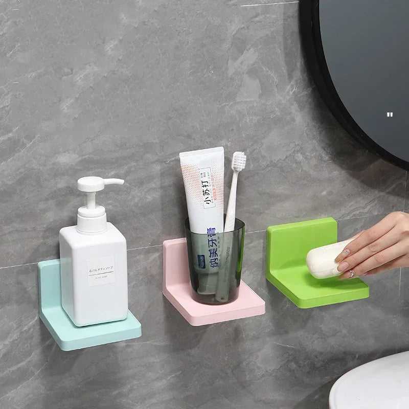BowLift | Wallify Adhesive Shelf | Self-adhesive & Residue-free | For Bathroom, Kitchen & Hallway | No Drilling
