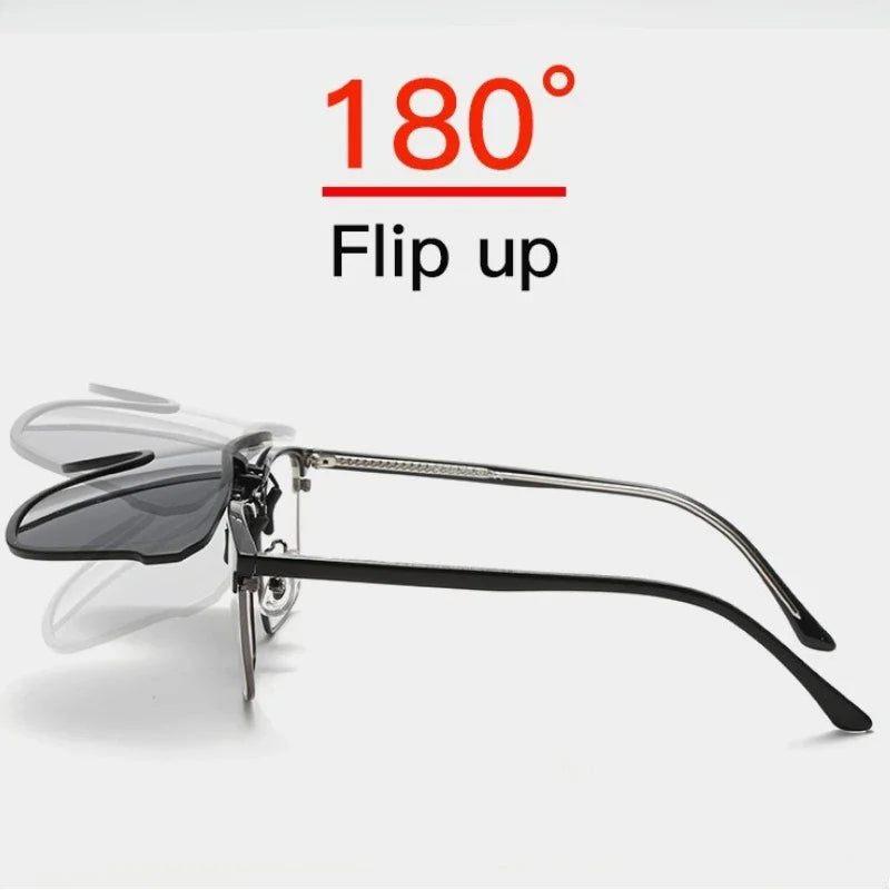 Clip-On Sunglasses Polarized Flip-Up | Bowlift