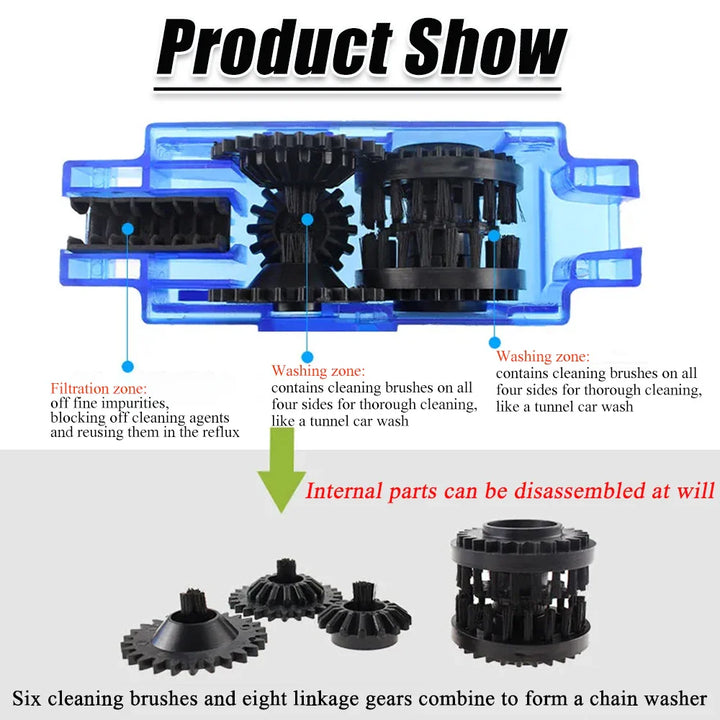 BowLift | Bicycle Chain Cleaner Tool Set