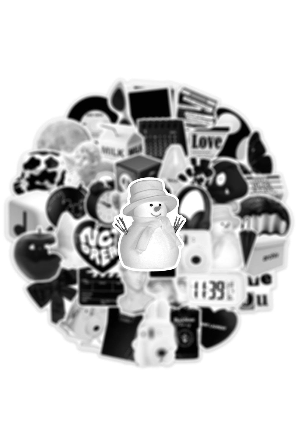 simple cartoon wall stickers | Bowlift
