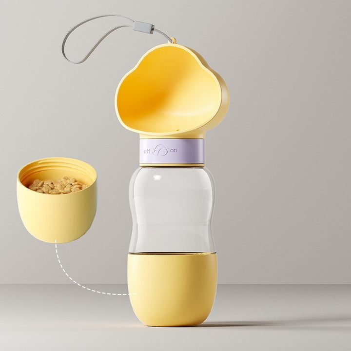 2in1 Smart Pet Portable Water Bottle Feeder | Bowlift