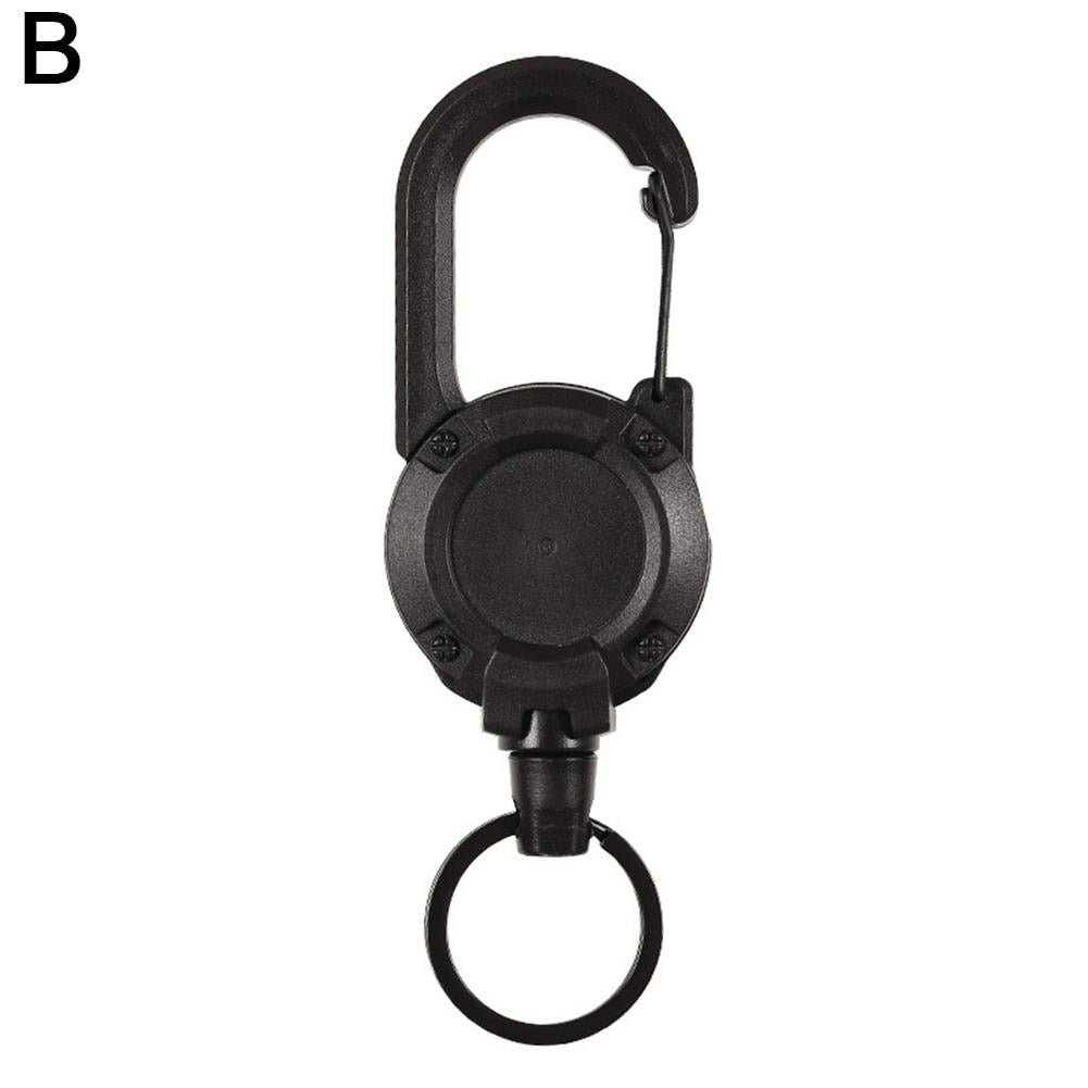 Heavy Duty Retractable Pull Practical Keychain | Bowlift