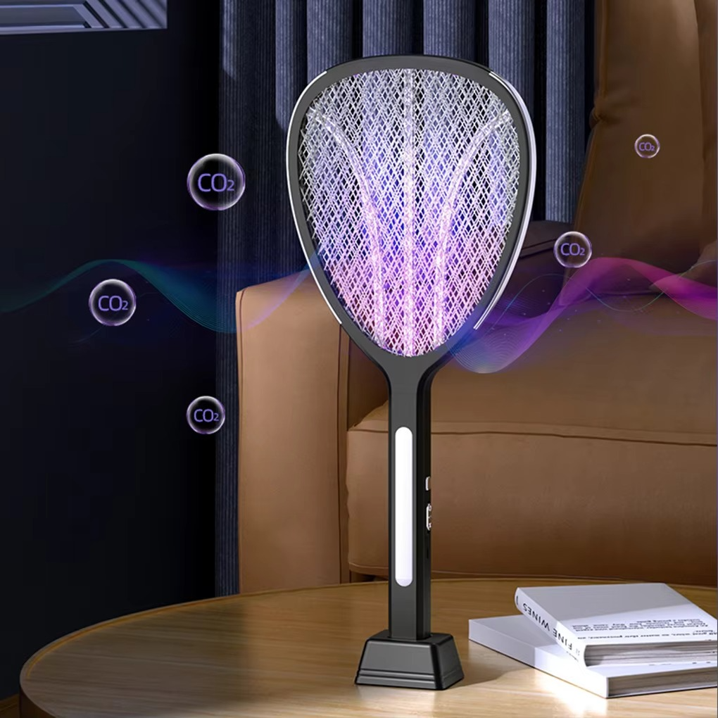 BowLift | 3-in-1 High-Voltage Electric Mosquito Swatter with Type-C Charging