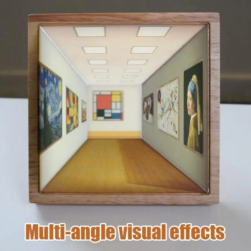 BowLift | 3D Vision Play Wall Lamp Art