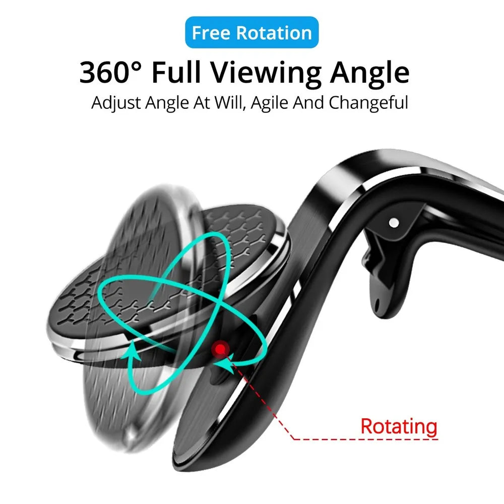 BowLift | Magnetic Car Air Vent Clip Mobile Holder